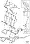 Diagram Injector and high-pressure line, Injector and pressure pipe for your Volvo