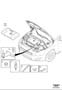 Diagram Insulation and cover, engine for your Volvo