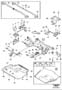 Diagram Engine mountings for your Volvo