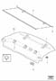 Image of Package Tray Trim (Rear, Interior code: 3X1X) image for your 2002 Volvo S60   