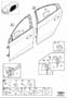 Diagram Side door assembly for your 2010 Volvo S80