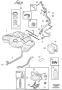 Diagram Fuel tank and connecting parts for your Volvo C30