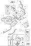 Diagram Fuel tank and connecting parts for your Volvo C30