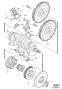 Diagram Crank mechanism for your 2000 Volvo S80 2.8l 6 cylinder Turbo