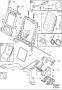 Diagram Rear seat frame adjustable backrest for your 2005 Volvo