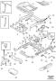 Diagram Subframe for seat, electrical adjustment for your Volvo