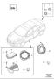 Diagram Park assist camera rear for your 2008 Volvo XC70