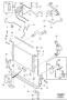 Diagram Radiator and connections for your 2010 Volvo C30 2.4l 5 cylinder