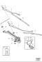 Diagram Windshield wipers, windscreen wipers for your 2010 Volvo V70