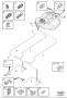 Diagram Fuel lines from tank to engine for your 2023 Volvo S90