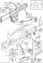 Diagram Dashboard body parts for your 2013 Volvo