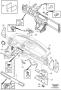 Diagram Dashboard body parts for your 2010 Volvo V50
