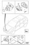Diagram Park assist wide-angle camera front for your Volvo S60 Cross Country