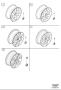 Diagram Aluminium rims 17" for your 2017 Volvo XC60