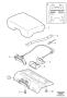 Image of Seat Cushion Pad (Rear) image for your 1999 Volvo V70   