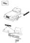 Diagram Emblems for your 2014 Volvo S80