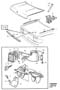 Diagram Boot lid components, Trunk lid components for your 2017 Volvo XC90