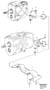 Diagram Gearbox mounting, transmission mounts for your 2007 Volvo S40