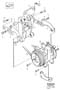 Diagram Compressor Compressor mountings D24 for your 2007 Volvo S40