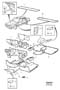 Diagram Insulating mats for your 2007 Volvo XC90