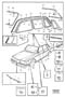 Diagram Trim mouldings for your 1983 Volvo 260 4DRS W/O S.R 2.8l Fuel Injected