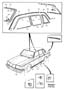 Diagram Trim mouldings for your 1979 Volvo 240
