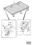 Diagram Work roof rack for your 2017 Volvo XC90