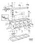 Diagram Cylinder head for your 1993 Volvo 940 5DRS W/O S.R 2.3l Fuel Injected
