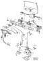 Diagram Tailgate for your 1989 Volvo 740 5DRS S.R 2.3l Fuel Injected Turbo