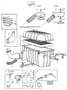 Diagram Air cleaner for your 2016 Volvo V60