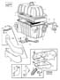 Diagram Air cleaner for your 2016 Volvo V60