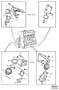 Diagram Engine mounting for your 2014 Volvo V60