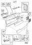 Diagram Parts for front door panel for your 1996 Volvo
