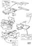 Diagram Insulating mats for your 2021 Volvo XC90