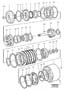 Diagram Automatic transmission planetary gearhousing overdrive AW70 for your 2002 Volvo S40