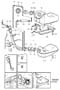 Diagram Fuel tank and connecting parts for your Volvo