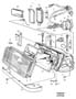 Diagram Headlights, headlamps for your 2020 Volvo V60