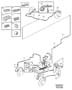 Diagram Brake lines, brake pipes for your 2020 Volvo V90