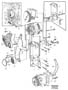 Diagram Auxiliary aggregate suspension, auxiliary belt drive for your Volvo