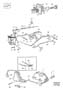Diagram Lock device, trunk lid and tank hatch, lock device. tailgate and tank flap for your 1984 Volvo