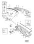 Diagram Rear bumper for your 1983 Volvo 240
