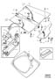 Diagram Cargo area trim for your 2025 Volvo V60