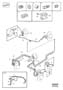 Diagram Brake pipes, brake lines for your 1994 Volvo 960