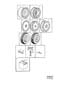 Diagram Wheel equipment for your 1993 Volvo 960 4DRS W/O S.R