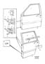 Diagram Body frame for your 1990 Volvo 740 5DRS S.R 2.3l Fuel Injected Turbo