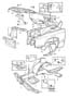 Diagram Body frame for your 2022 Volvo V90 Cross Country