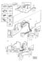 Diagram Brake lines, brake pipes for your 2006 Volvo V50