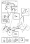 Diagram Brake pipes, brake lines for your 2006 Volvo V50