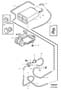 Diagram Carbon filter with fittings for your 2008 Volvo C30