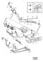 Diagram Fuel tank and connecting parts for your 1992 Volvo 960